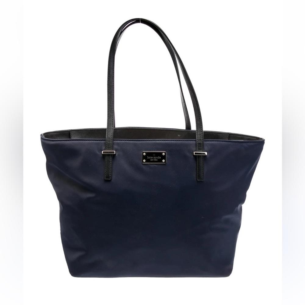 Kate Spade navy Blue diaper bag with mat